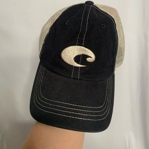 Costa black adjustable strap hat NWT